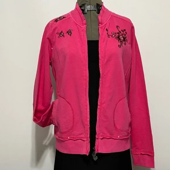 VERTIGO PARIS Zippered Jacket NWT Size L - Picture 2 of 16
